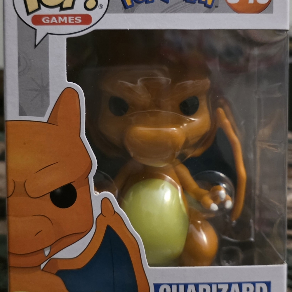 Funko Pop! Charizard Figure - Orange and Yellow